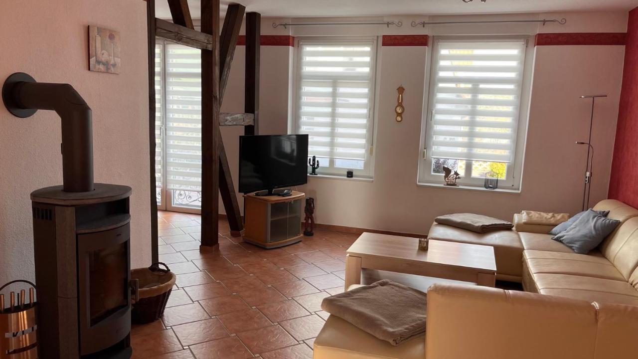 Ferienwohnung Am Bodetal Mit Wallbox Fuer E-Auto Thale Exterior photo